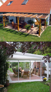 Terrassenverglasungen